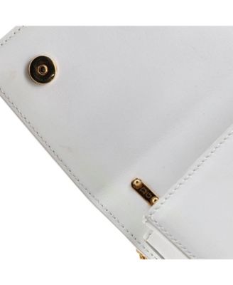Small DG Girls Flap Bag Embellished Leather