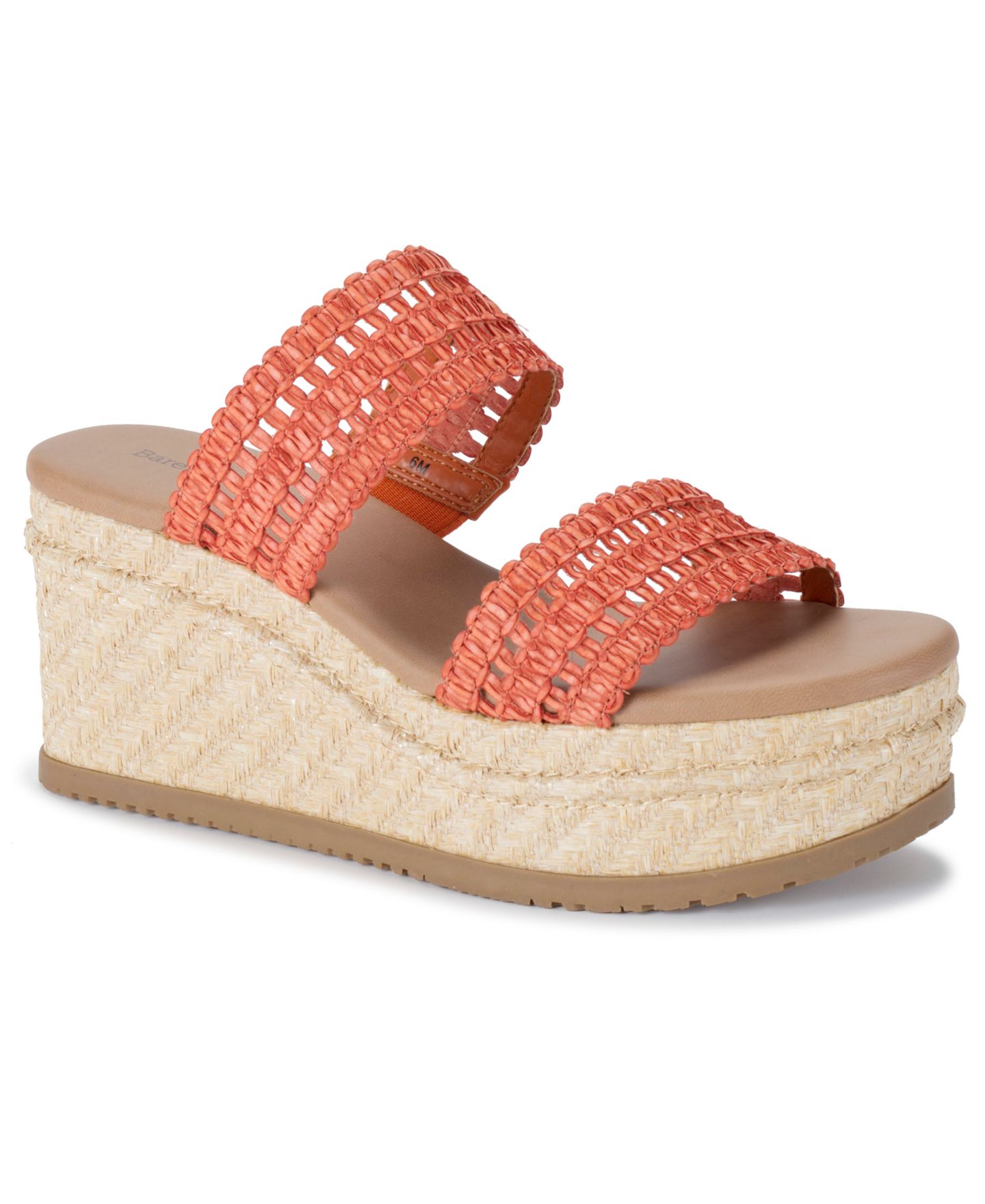 Женские сандалии Baretraps Sophie Slip-On Wedge, цвет: Оранжевый — фото 1