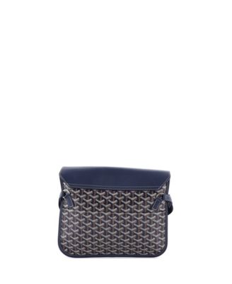 Coursier Messenger Bag Coated Canvas and Leather