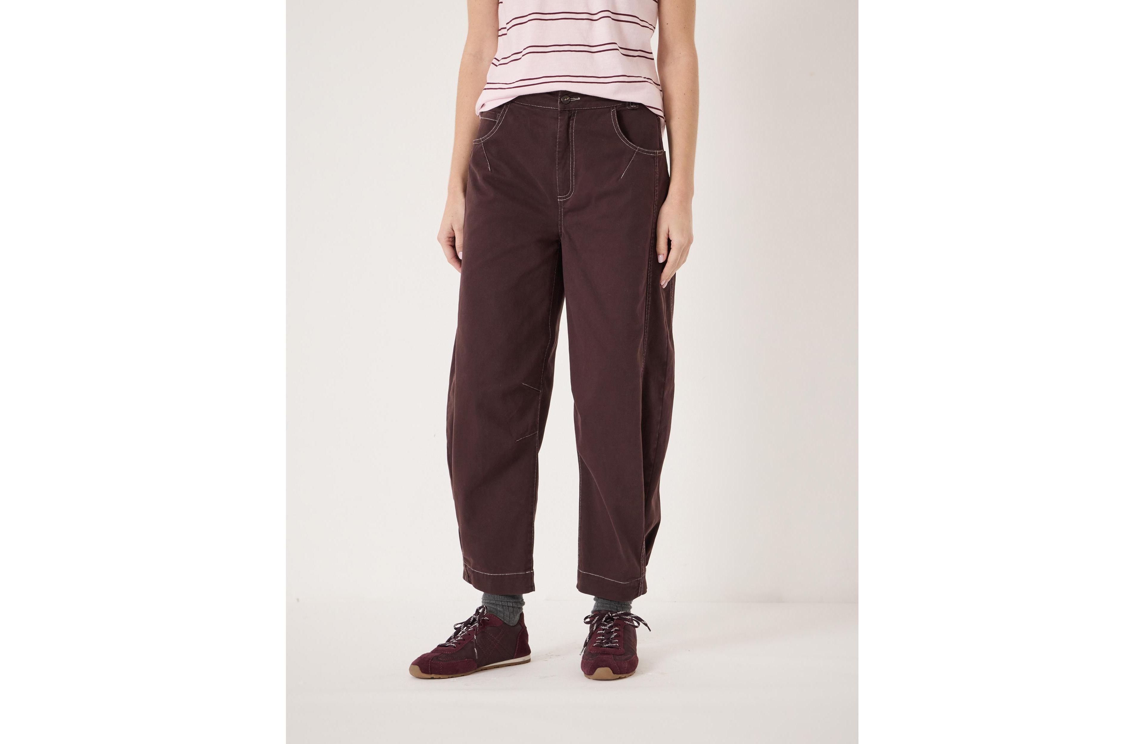Hush Women's Bryce Seam Detail Barrel Leg Trousers