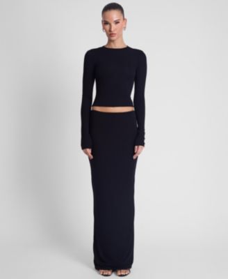 Women's Everyday Jersey Maxi Skirt