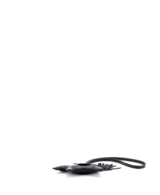 PM So Black GriGri Rodeo Bag Charm Leather