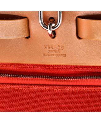 31 Herbag Zip Leather and Toile