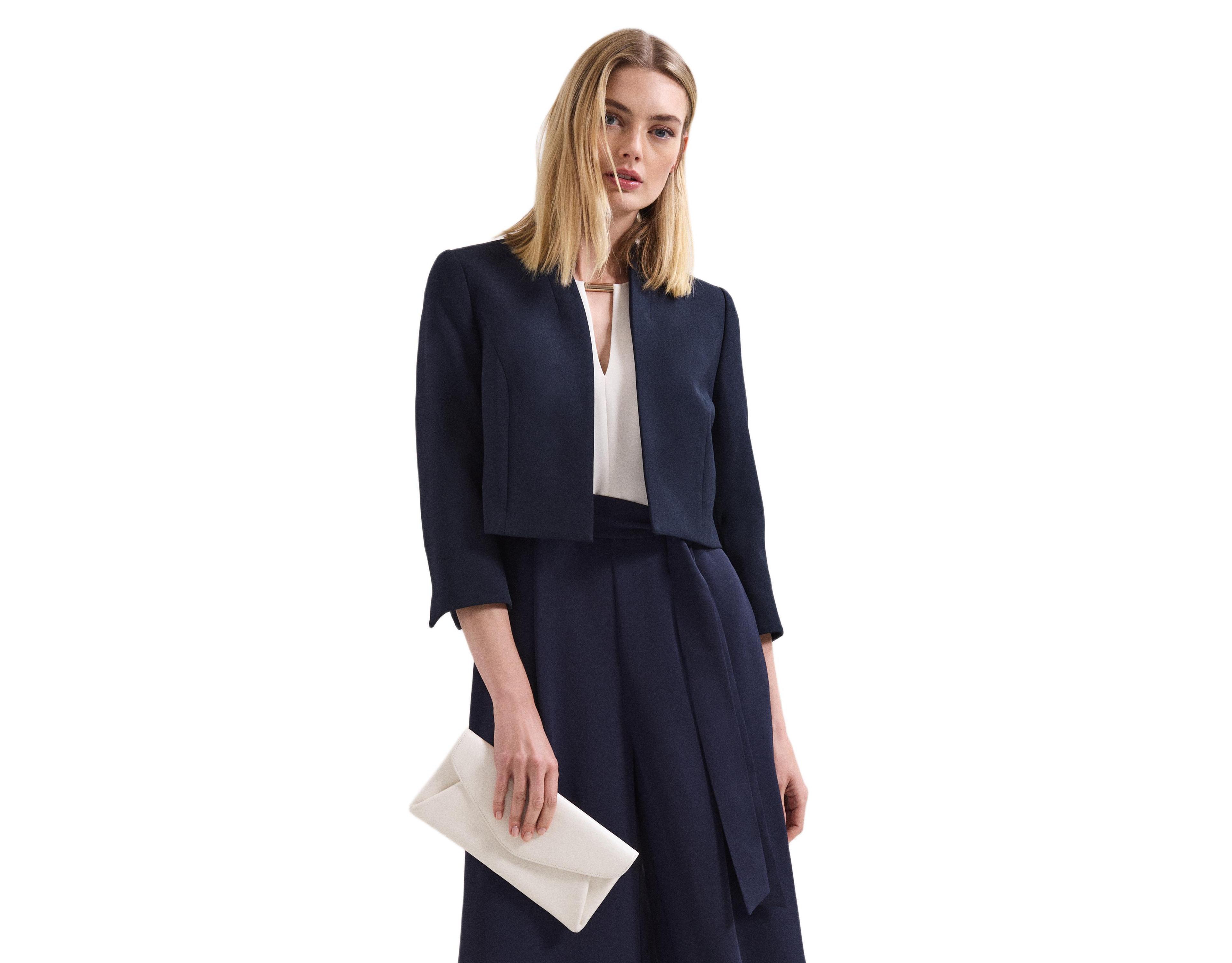 Phase Eight Women's Catherine Cropped 3/4 Sleeve Jacket