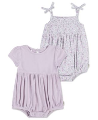Baby Girls' Romper, 2-Pack