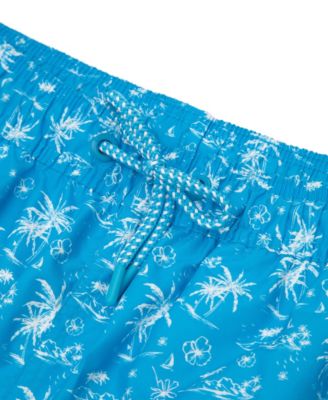 Men's Compression Liner Swim Trunks with Back Zipper Pocket