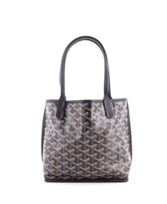 Mini Anjou Reversible Tote Coated Canvas