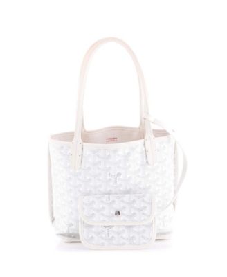 Mini Anjou Reversible Tote Coated Canvas