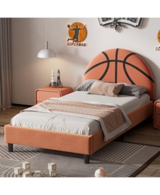 Basketball Platform Bed for Kids and Teens