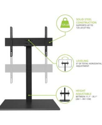 TTS140 Heavy Duty Steel 40" to 90" Tabletop TV Stand