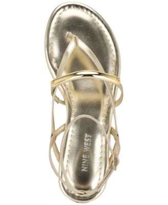 Women's Bretta Ornamented Strappy Flat Sandals