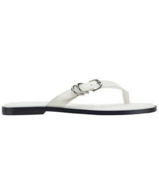 Women's Retry Buckle Strap Flat Slip-On Sandals