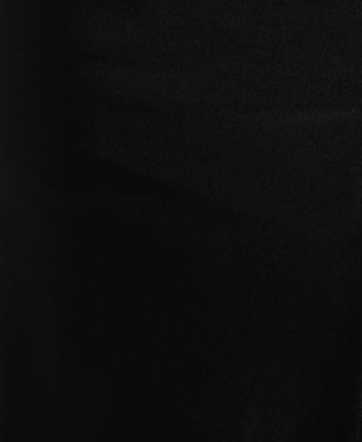 Juniors' Side-Slit X-Back Gown