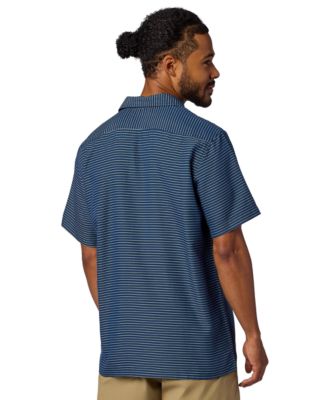 Men's Eldridge Classic Plaid Button-Up Short-Sleeve Shirt