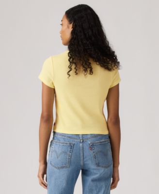 Women's Short-Sleeve Cropped Top