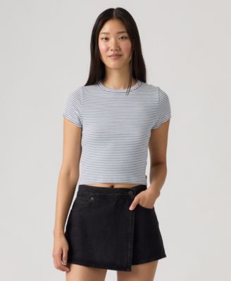 Women's Hayes Short-Sleeve Cropped Top