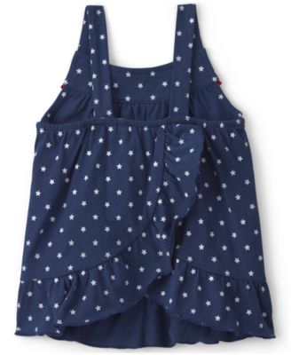 Girls' 2T-5T Star Tank Top and Shorts, 2-Piece Set