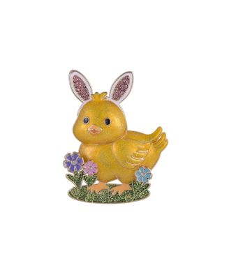 Bunny Ear Chick Easter Pin