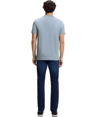 Men's Cotton-Jersey Large Logo Print T-Shirt