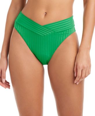Women's Refresh Ribbed Moderate-Coverage Swim Bottoms