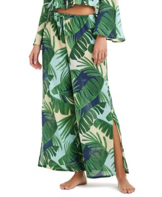 Women's Summer Breeze Side-Slit Cover-Up Pants