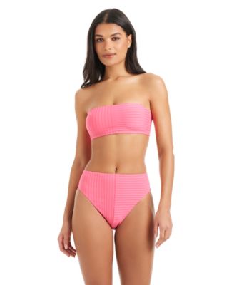 Women's Tie-Back Bandeau Bikini Top