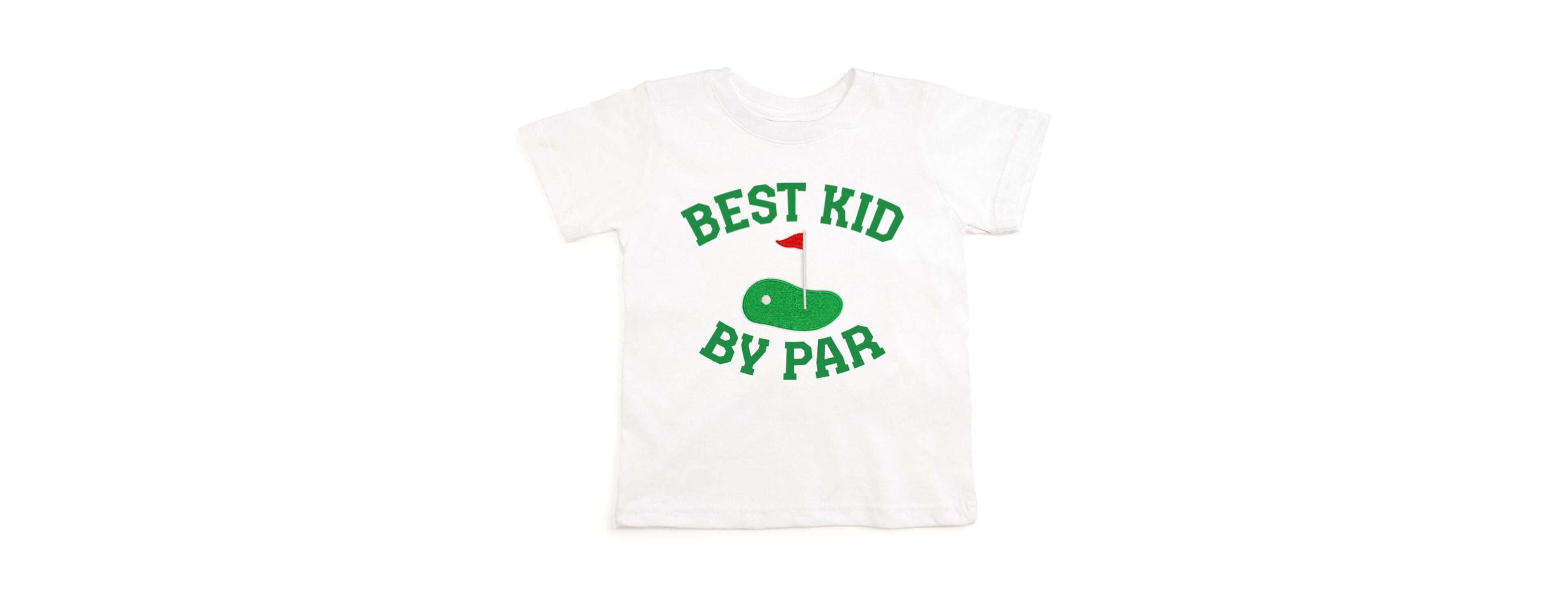 Sweet Wink Baby Boys Best By Par Patch Short Sleeve T-Shirt