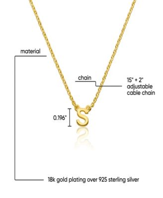 Inez Initial Necklace