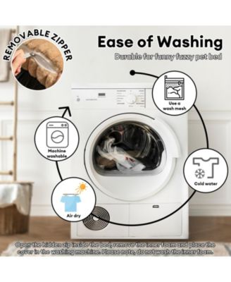 Washable Fluffy Dog Sofa Bed