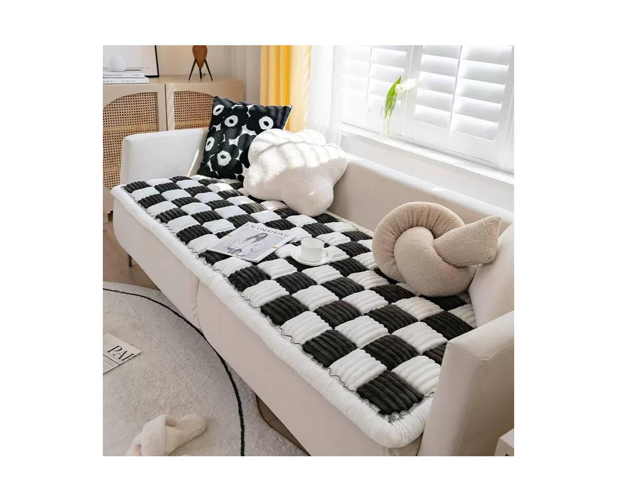 FunnyFuzzy Garden Chic Cotton Sofa Seat Pad