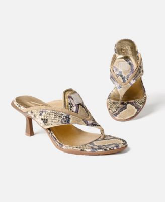 x June Ambrose Women's Ravyn Slip-On Thong Sandals