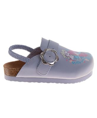 Little Girls Frozen Anna and Elsa Clogs Slip On, Cork Clogs, and Mule Sandals (Toddler 6-10/ 11-12)