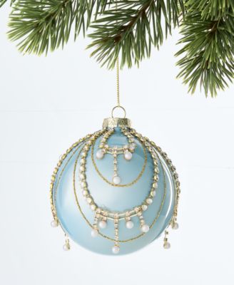 Gilded Glamour Gems Ball Ornament