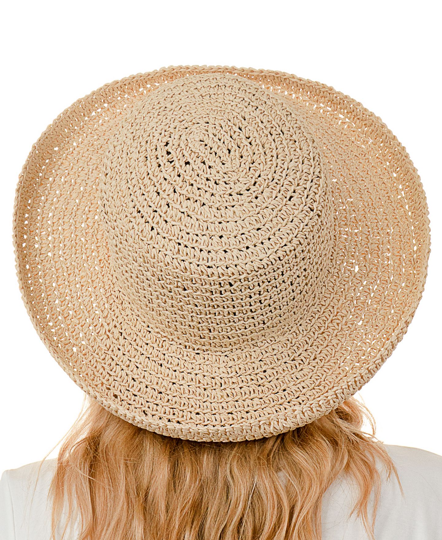 Женский головной убор Marcus Adler Straw Texture Sun Hat, цвет: Натуральный — фото 4