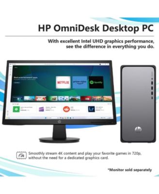 OmniDesk Tower Desktop Intel Core i7 16GB RAM Intel UHD Graphics 1TB SSD Storage Windows 11 Home