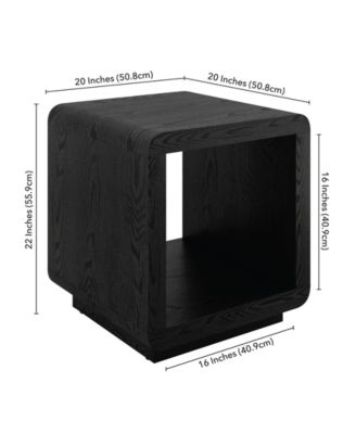 Lonni 20" Wide Square Side Table