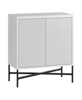 Brighton 28" Wide Rectangular Fluted Accent Cabinet