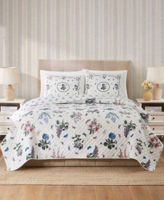 Botanic Garden Reversible 3-Pc. Quilt Set, Full/Queen
