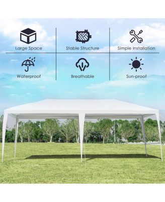 10'x20'Canopy Party Wedding Tent Heavy Duty Gazebo Pavilion Cater Event Outdoor