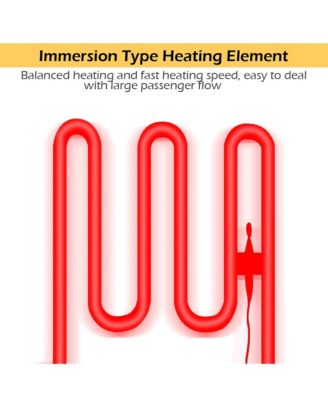 3400W Electric Countertop Deep Fryer Dual Tank Home Steel
