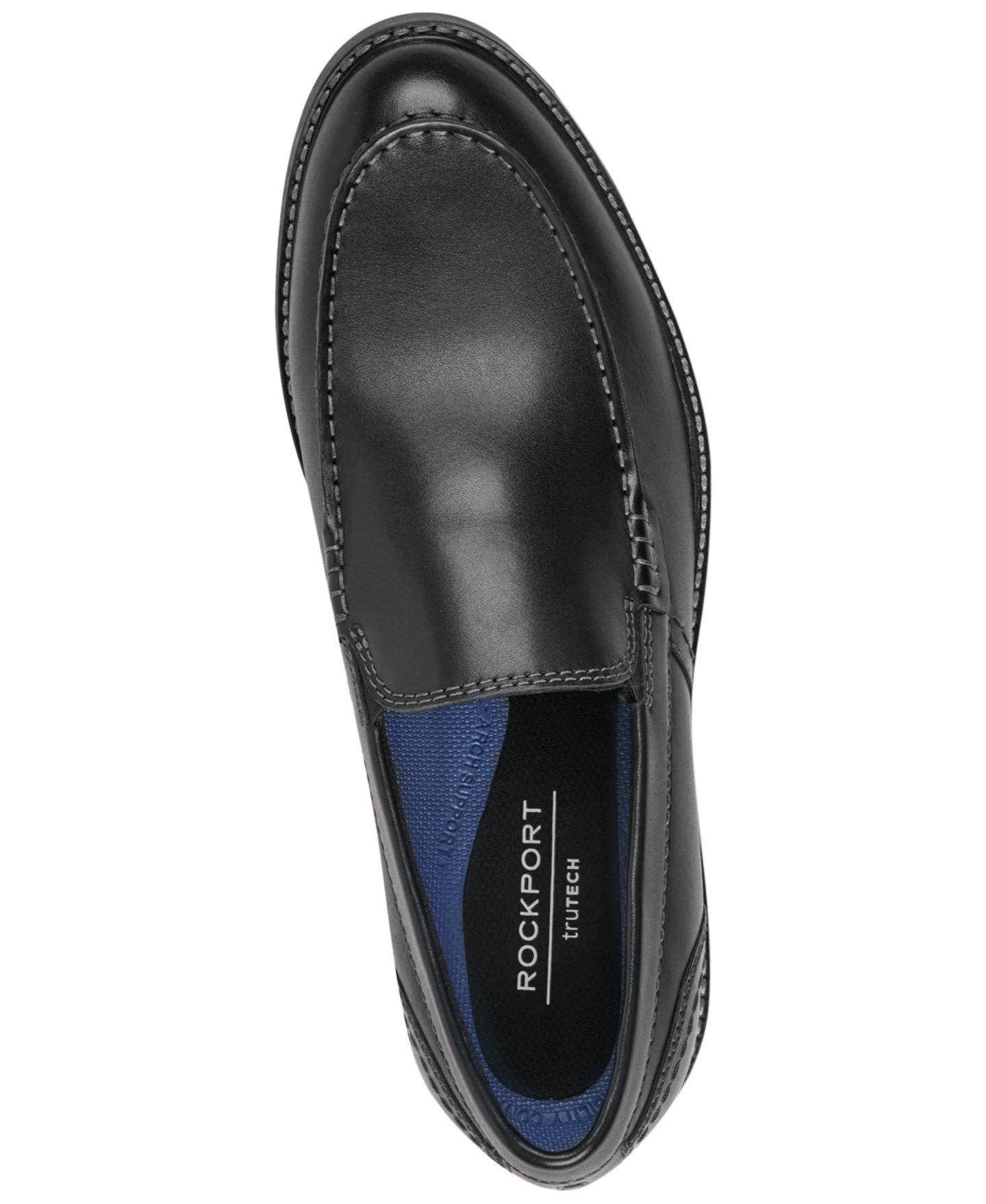 Мужские туфли Rockport Cristian Slip-On Casual, цвет: Чёрный — фото 4