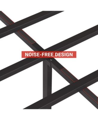 Metal Platform Bed Frame Noise Free Strong Support Slats 800 Lbs Capacity No Box Spring Heavy Duty
