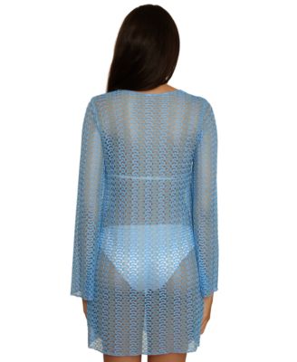 Women's Crocheted Cover-Up Dress
