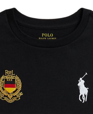 Polo Ralph Lauren Boys' 8-20 Germany Cotton Jersey T-Shirt - Macy's