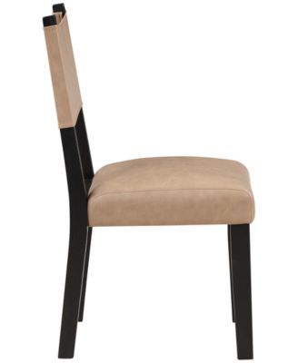 Macai 2-Pc. Faux Leather Side Chair Set