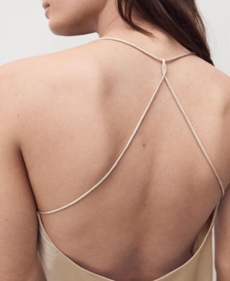 Women's Silk Straps Nightgown