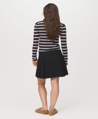 Women's Pleated Mini-Skirt