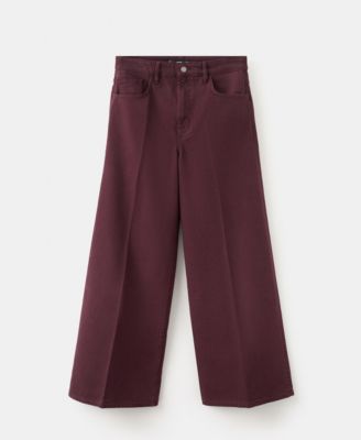 Women's High-Waisted Wide Leg Jeans