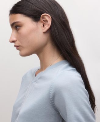 Women's Wool Short-Sleeved Sweater