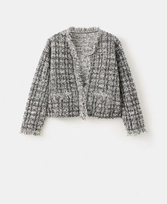 Women's Oversized Tweed Jacket